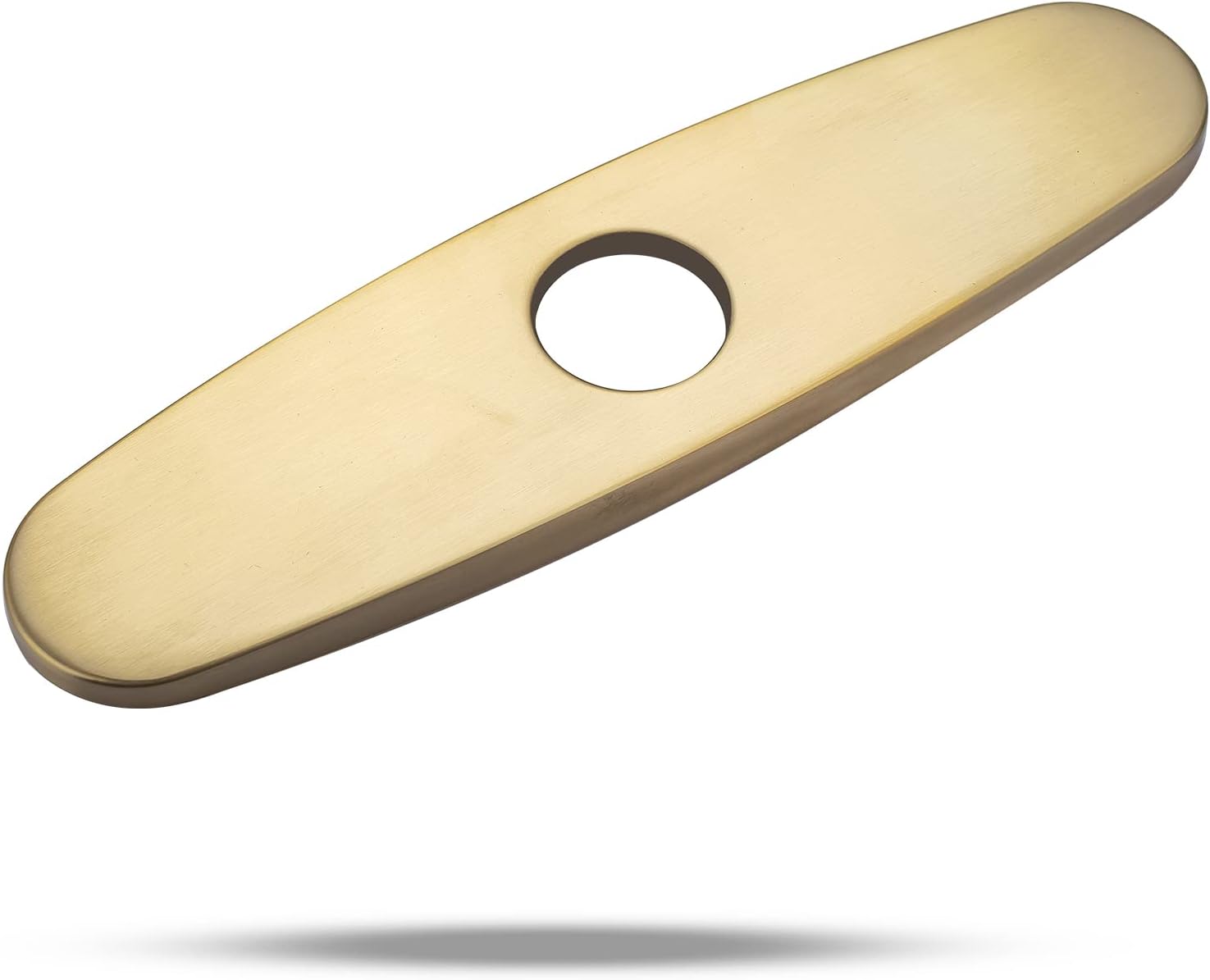 Kitchen and bathroom faucet mounting plate – durable sink hole cover for a seamless and polished look, compatible with most standard faucets.