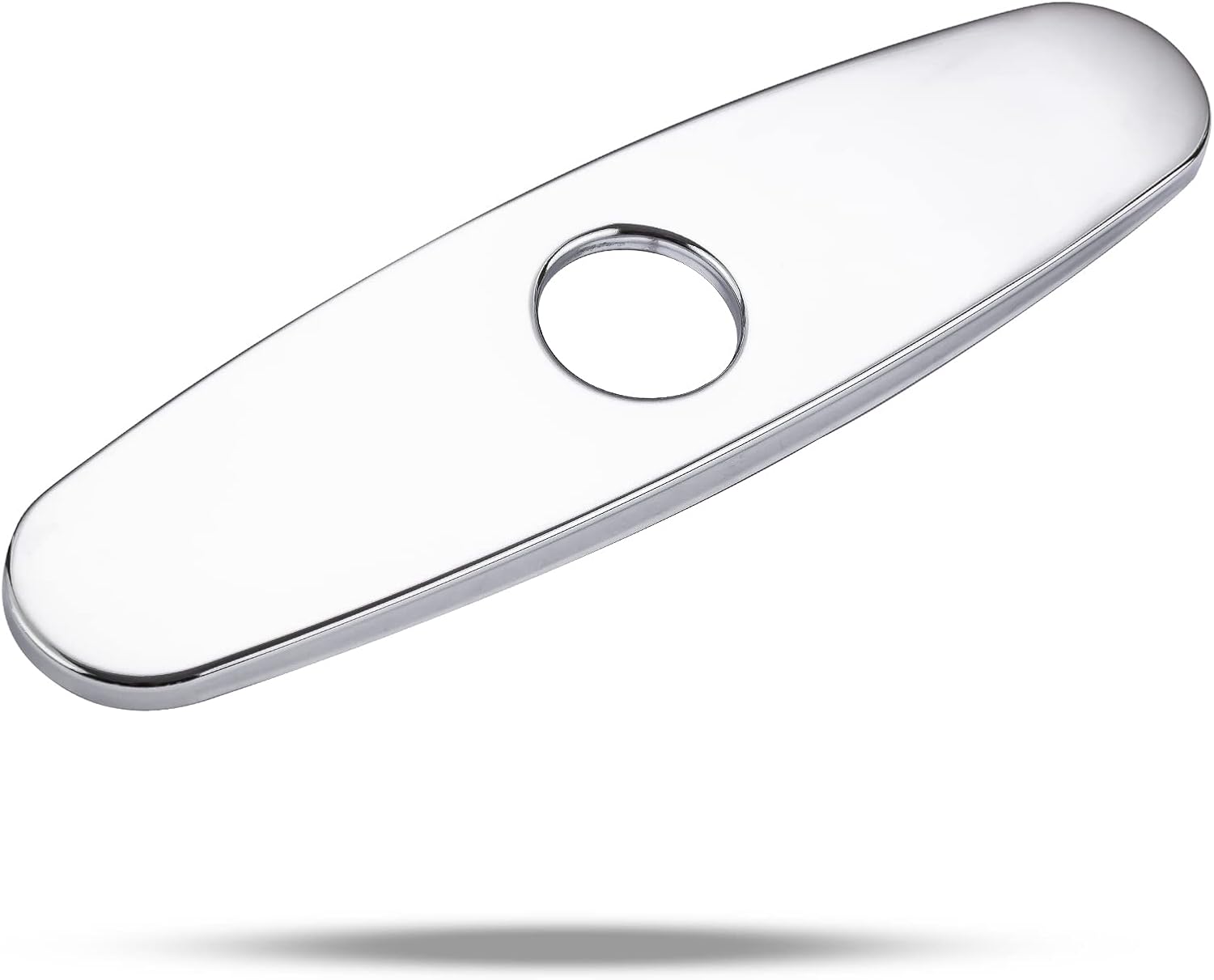 Kitchen and bathroom faucet mounting plate – durable sink hole cover for a seamless and polished look, compatible with most standard faucets.