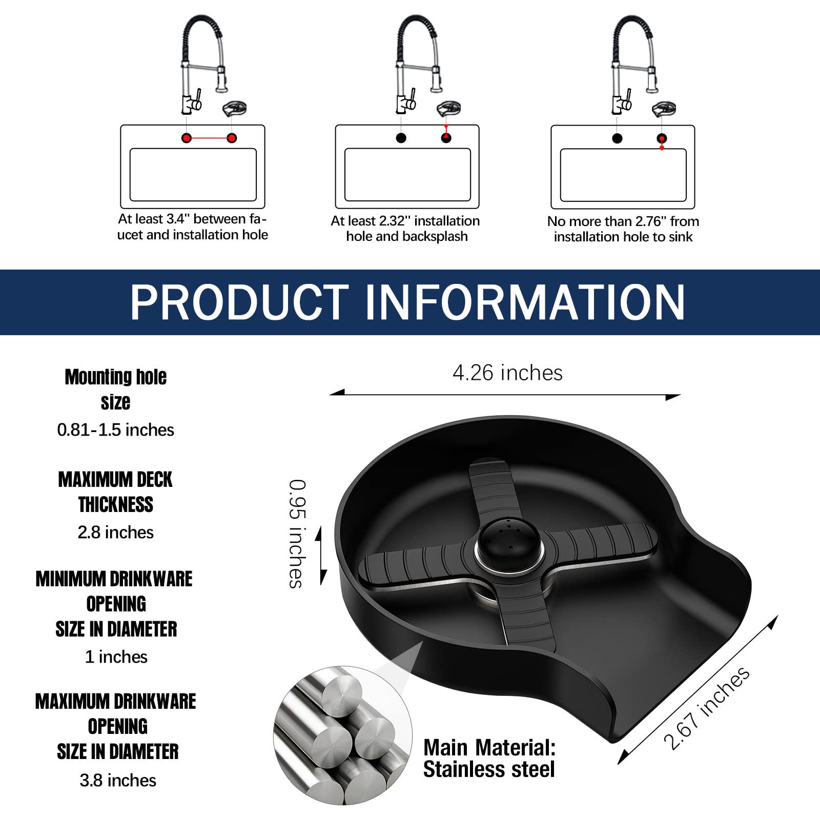 Waterfall bathtub faucet – elegant modern design with a smooth cascading water flow, perfect for adding a spa-like touch to any bathroom.