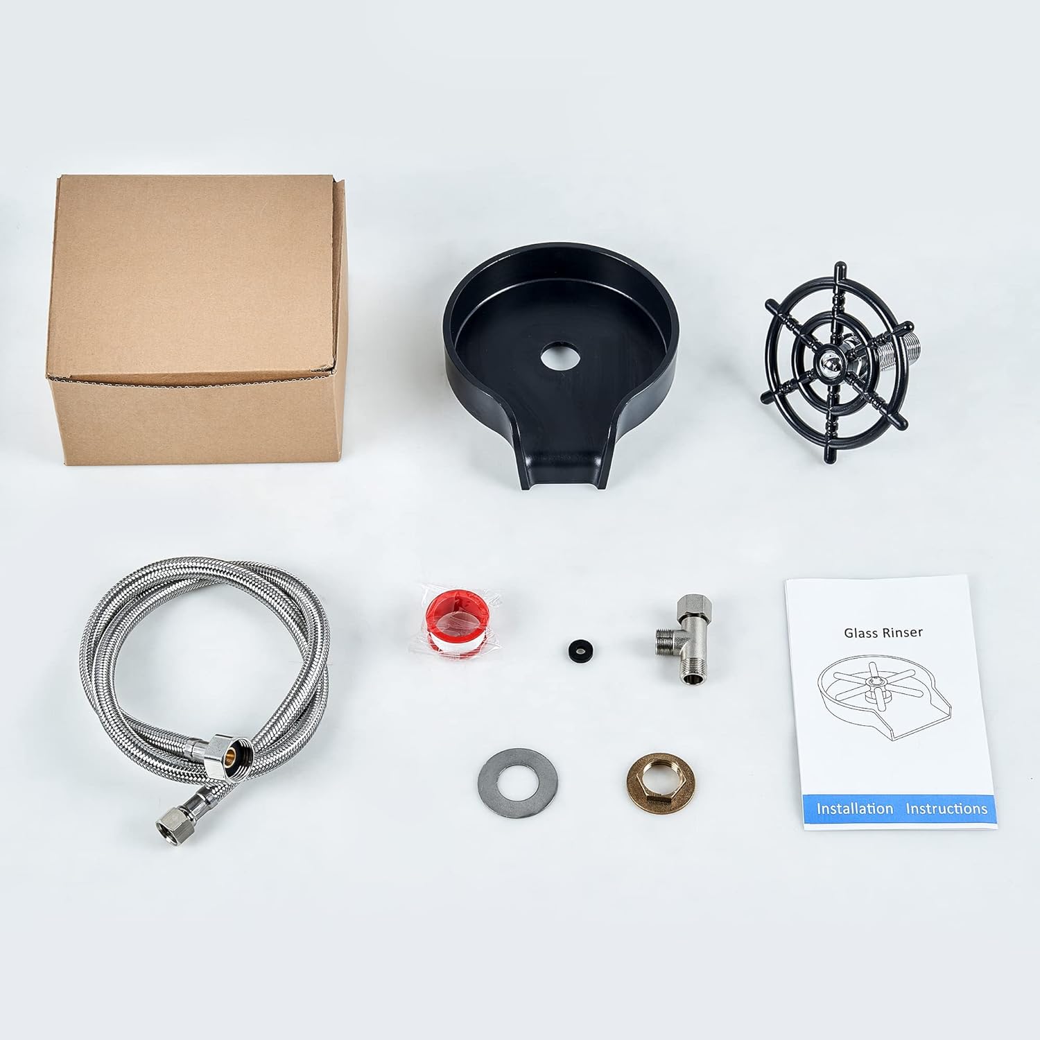 Waterfall bathtub faucet – elegant modern design with a smooth cascading water flow, perfect for adding a spa-like touch to any bathroom.