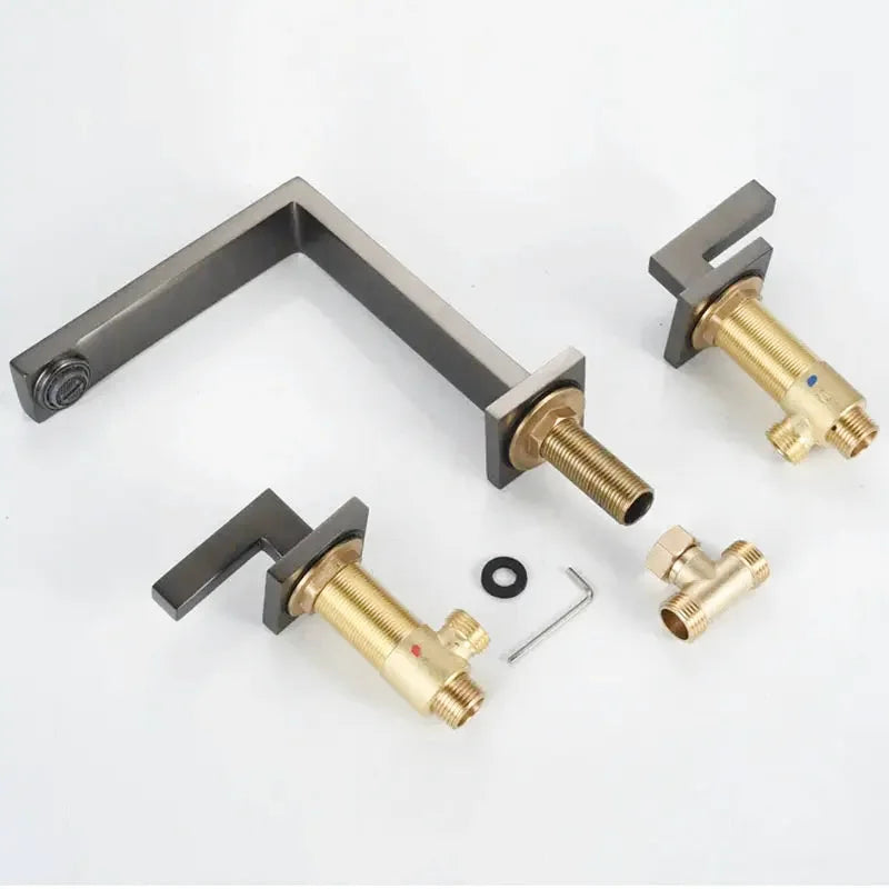 Beta bathroom faucet – sleek chrome finish with a modern design, offering durability and smooth water flow for a refined bathroom upgrade.