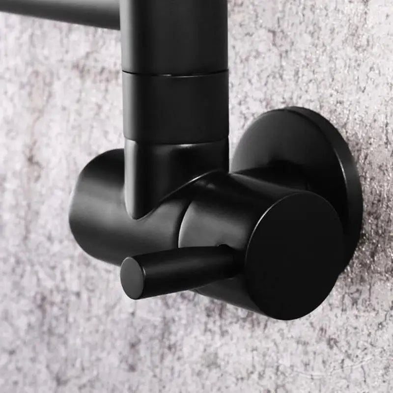 Echo wall-mount kitchen faucet – modern and space-saving design with a sleek finish, offering smooth water flow and enhanced functionality for any kitchen.
