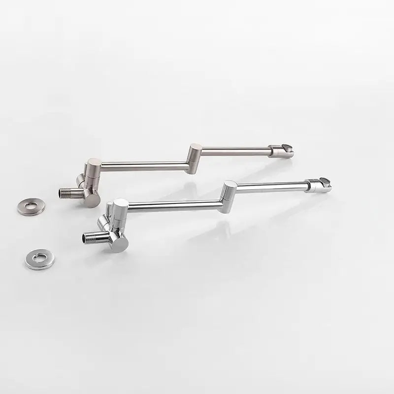 Echo wall-mount kitchen faucet – modern and space-saving design with a sleek finish, offering smooth water flow and enhanced functionality for any kitchen.