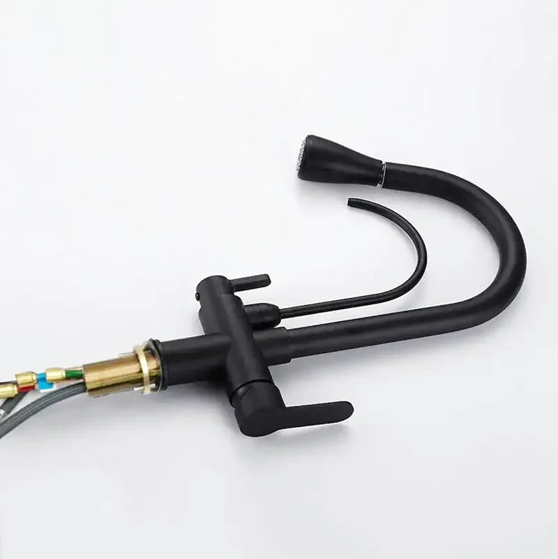 Giro Pull-Down Kitchen Faucet with Dual-Function Sprayer