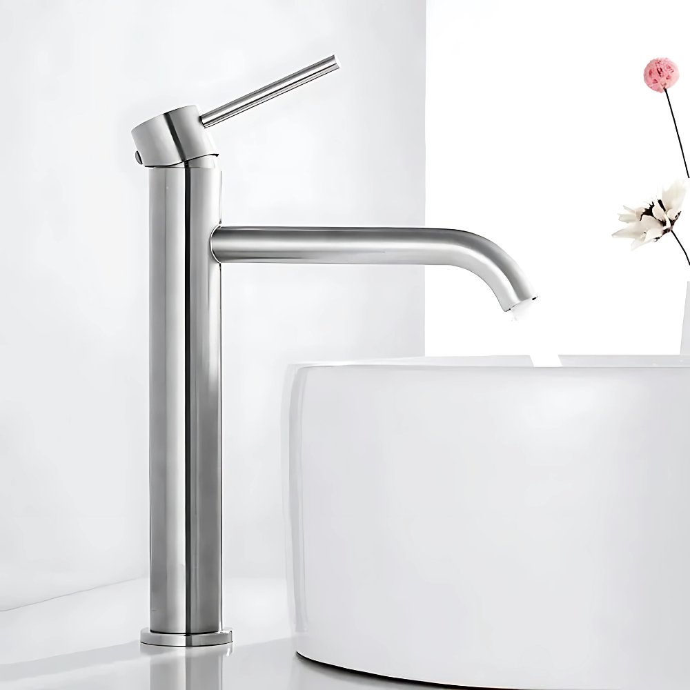 Liva bathroom sink faucet – sleek and modern design with smooth water flow, perfect for adding elegance and functionality to any bathroom vanity.