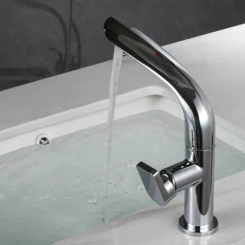 Tina bathroom faucet – sleek and modern design with smooth water flow, perfect for adding elegance and functionality to any bathroom sink.
