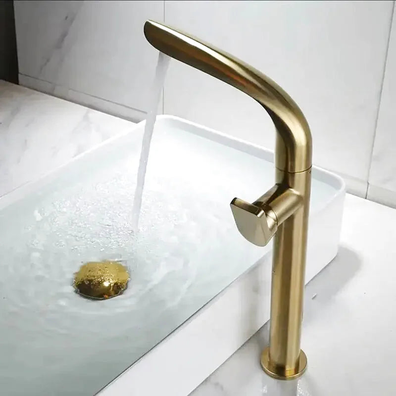 Tina bathroom faucet – sleek and modern design with smooth water flow, perfect for adding elegance and functionality to any bathroom sink.