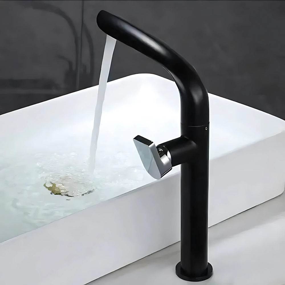 Tina bathroom faucet – sleek and modern design with smooth water flow, perfect for adding elegance and functionality to any bathroom sink.