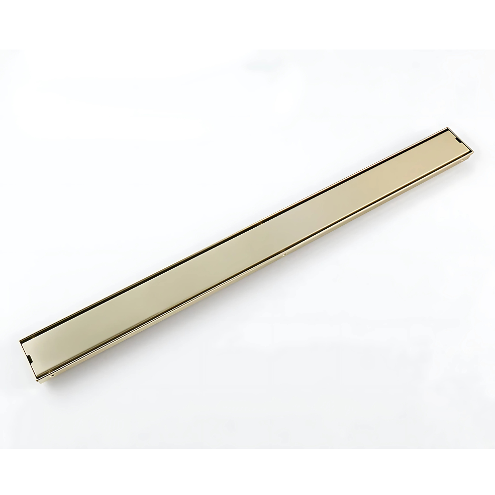 "Linear shower drain Hampton – modern stainless steel floor drain for walk-in showers and wet rooms"