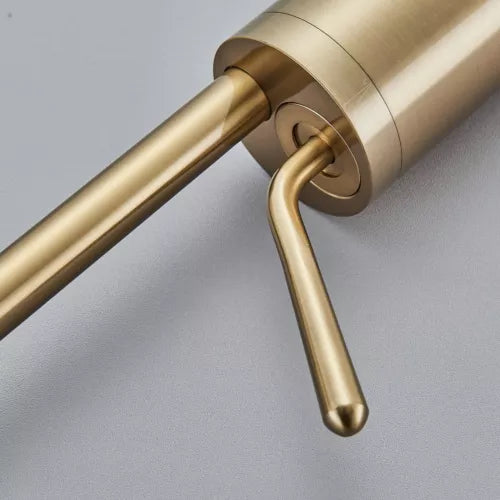 Vila brass bathroom faucet – elegant and durable design with a warm brass finish, combining timeless style with modern functionality for a sophisticated bathroom upgrade.