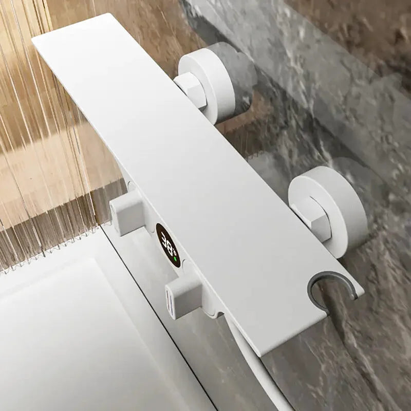 Tino bathtub shower faucet – stylish and functional design with a smooth water flow, featuring a handheld shower for a versatile and luxurious bathing experience.