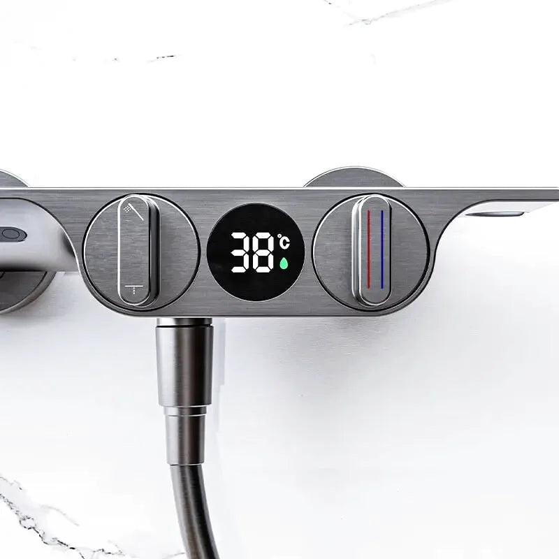 Tino bathtub shower faucet – stylish and functional design with a smooth water flow, featuring a handheld shower for a versatile and luxurious bathing experience.